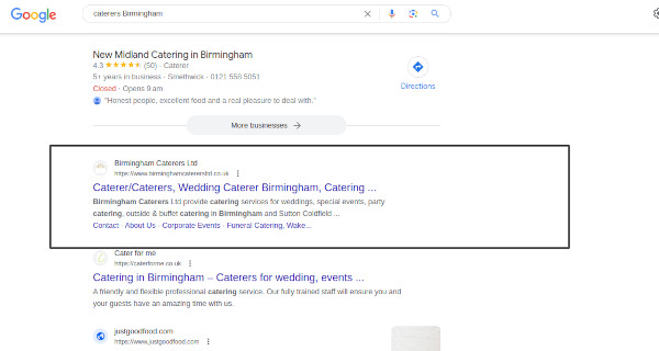 Birmingham Caterers Ltd